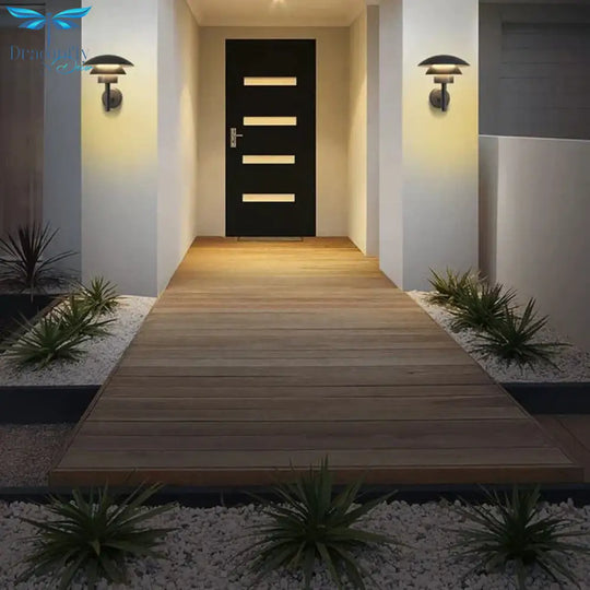 Outdoor Wall Mounted Light For Home Lighting Ip65 Waterproof Mordern Lamp Led Garden Fixture 110V -