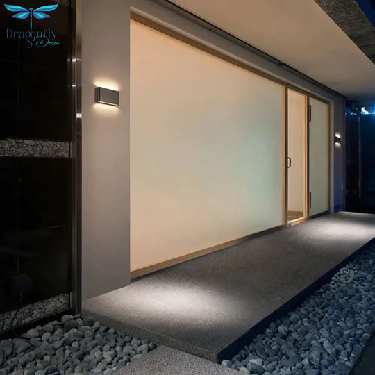 Outdoor Waterproof Wall Lamp Modern Led Light Indoor Sconce Decorative Lighting Porch Garden Lights