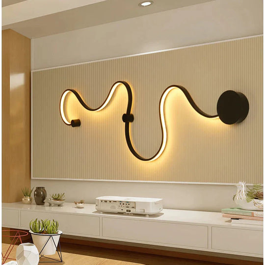 Simple Modern Led Ceiling Light Black&amp;White Body Lustres Led Lamp Living Room Bedroom Beside Room