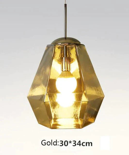 Nordic Colorful Lava Shaped Lamps E27 Led Glass Pendant Lights For Dining Room Living Bedroom Aisle