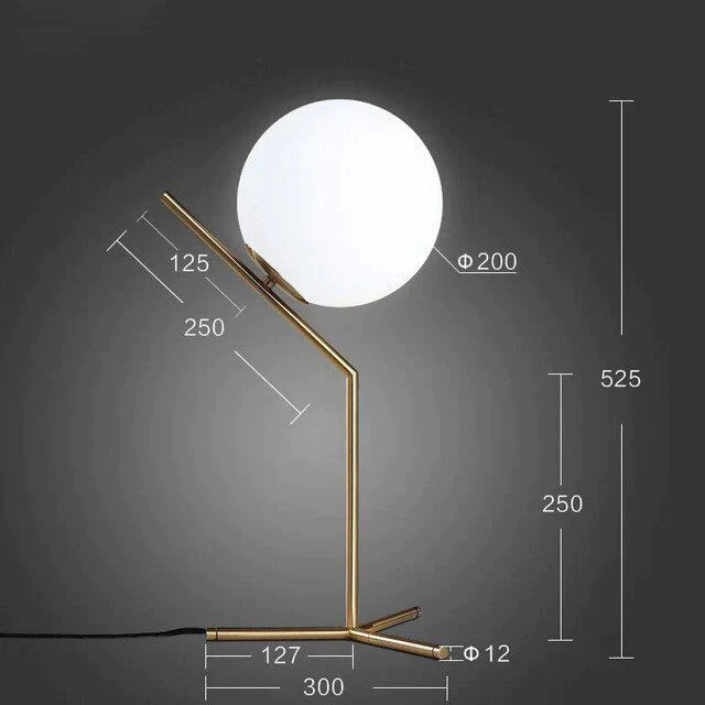 Danish Nordic Modern Round Glass Ball Chandelier For Bedroom Cafe Restaurant Bar Indoor Lighting