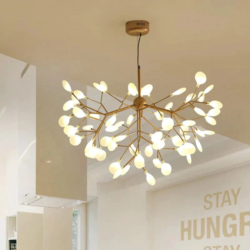 Postmodern Led Chandelier Nordic Living Room Suspended Lighting Home Fixtures Restaurant Hanging