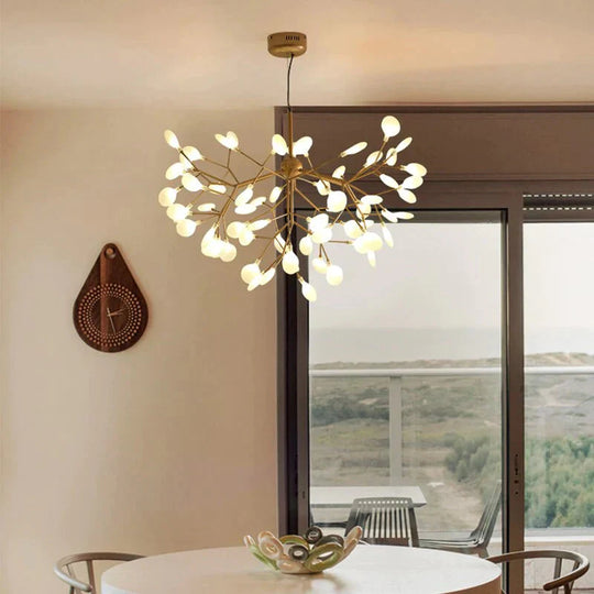 Postmodern Led Chandelier Nordic Living Room Suspended Lighting Home Fixtures Restaurant Hanging