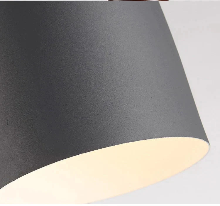 Nordic Minimalism Droplight E27 Aluminum Wood Pendant Lights Home Restaurant Decor Lighting Lamp