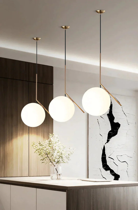 Modern Style Living Room Bedroom Minimalist Restaurant Pendant Light Nordic Clothing Decoration