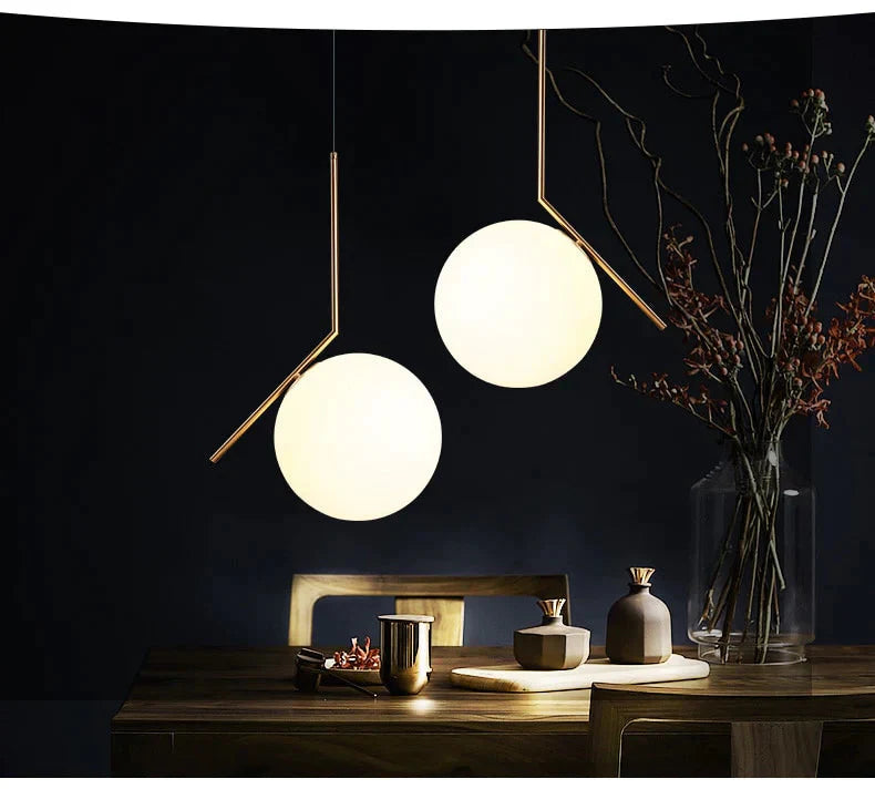 Modern Style Living Room Bedroom Minimalist Restaurant Pendant Light Nordic Clothing Decoration