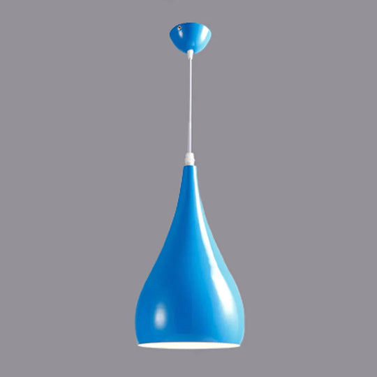 American Style Pendant Lamp Dia 15 *28Cm Kitchen Light Length 85Cm Aluminum/ Chrome 7 - Colors