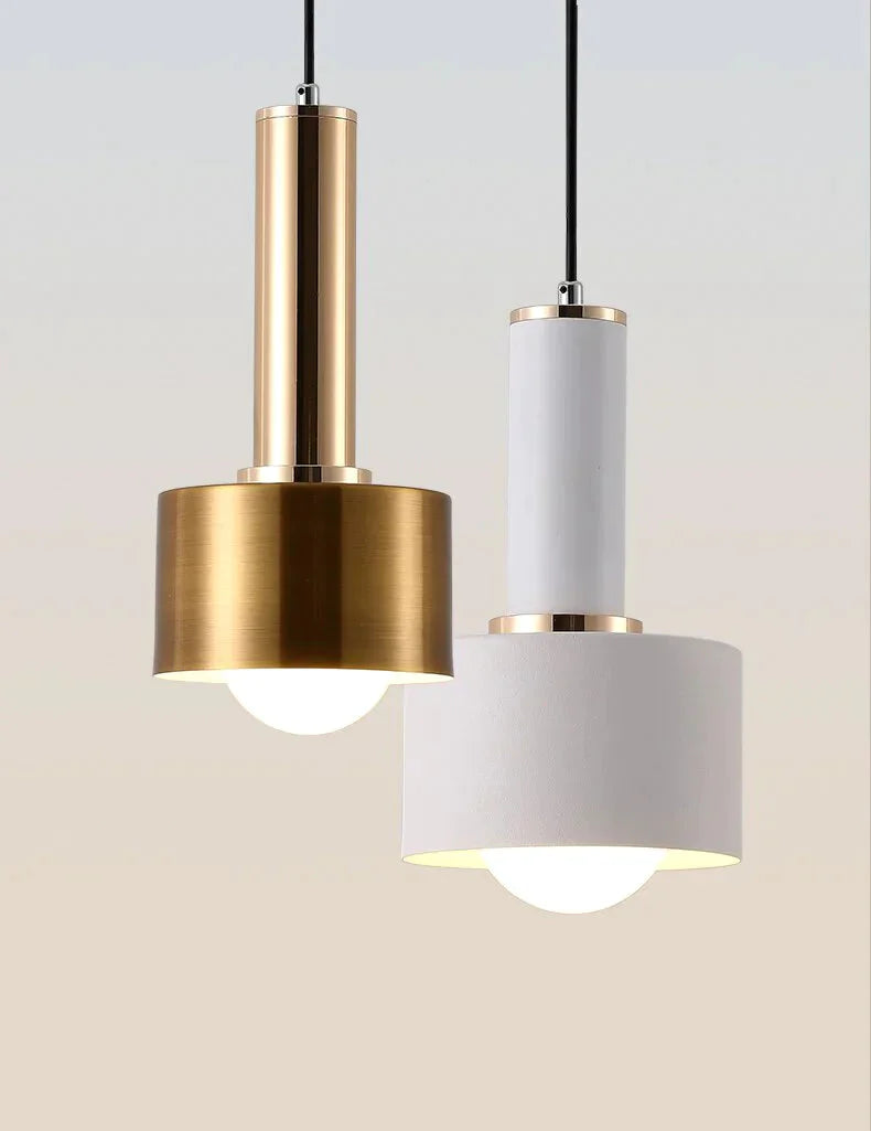 Nordic Personality Creative Restaurant Lamp Solid Wood Three Single Head Small Chandelier Modern