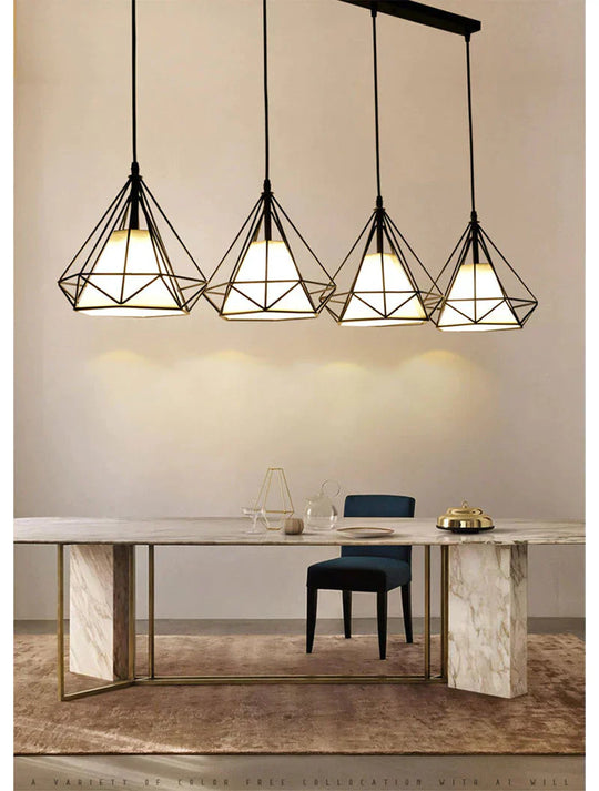 Nordic Home Decoration Modern Pendant Ceiling Lamps Loft Scandinavian Style Light For Kitchen