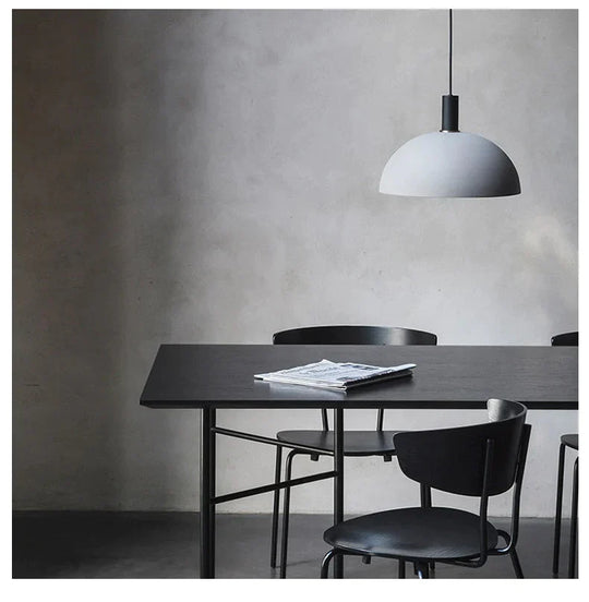 Denmark Style Led Pendant Light Metal Lamp Bedroom Cafe Hanging Drop Lighting Studio Office Parlor