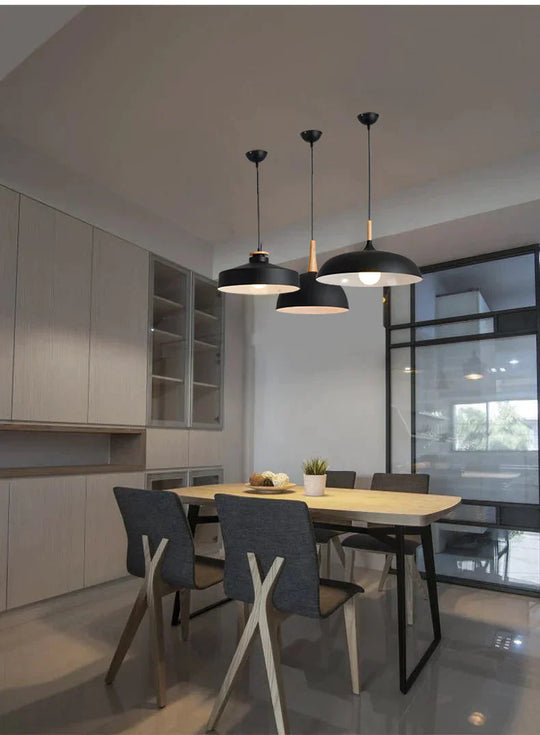 Livewin Led Hanglamp Vintage Loft Pendant Lights/Pendant Lamps Aluminum Suspension Luminaire Wood