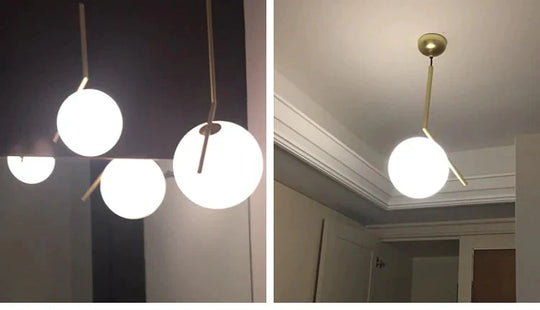 Modern Living Room/Bedroom/Minimalist/Restaurant Pendant Light Nordic Clothing Decoration Glass