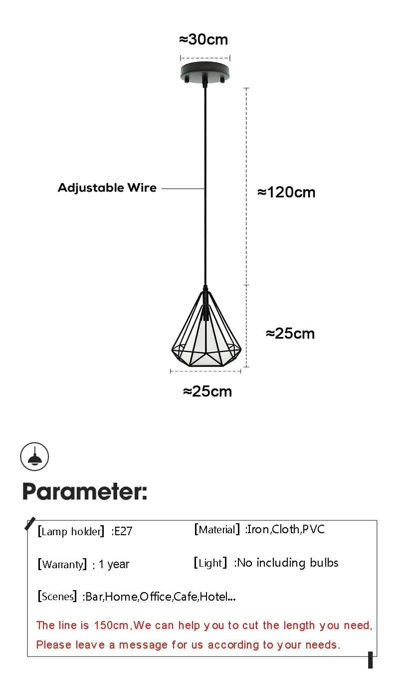 Nordic Home Decoration Modern Pendant Ceiling Lamps Loft Scandinavian Style Light For Kitchen