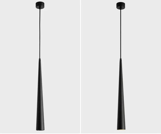 Dimmable Cob Cone Led Modern Pendant Light Aluminum&amp;Metal Home7W /12W Hang Lamp Dining/Living Room