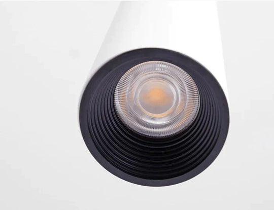 Dimmable Cob Cone Led Modern Pendant Light Aluminum&amp;Metal Home7W /12W Hang Lamp Dining/Living Room