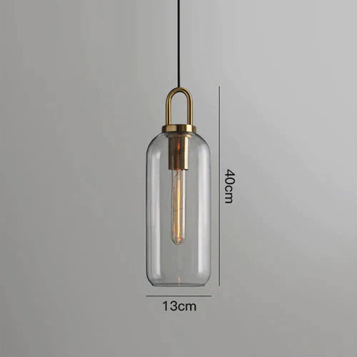 Postmodern Ins Pendant Lights Luxury Restaurant Lamps Nordic Bar Bedroom Bedside Glass Ball Single