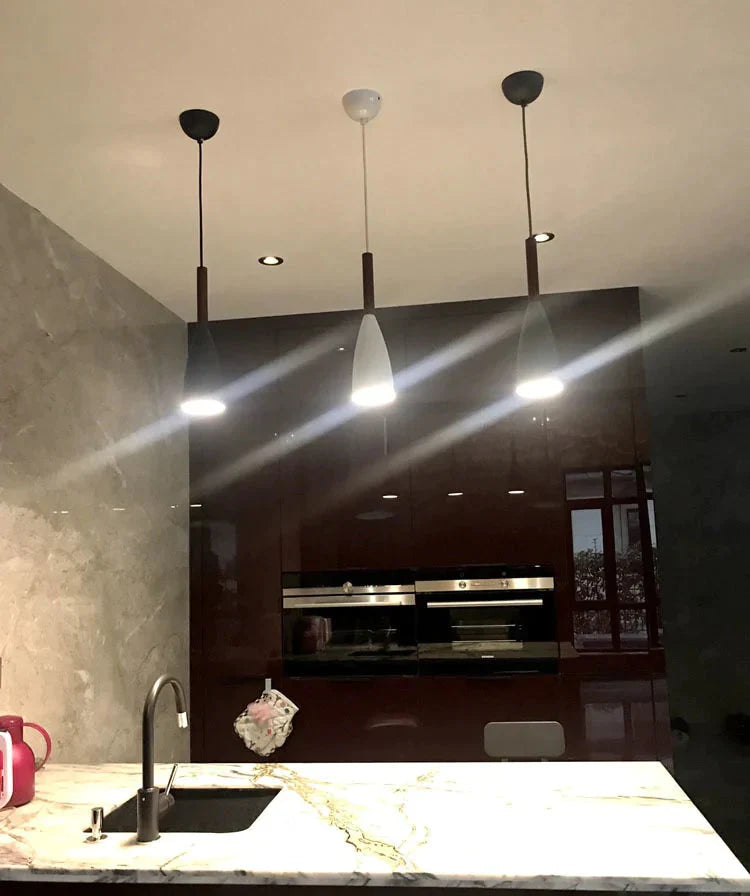 Wood Pendant Lights E27 Led Modern Hanglamp Nordic Lamp Living Room Restaurants Kitchen Dining Bar