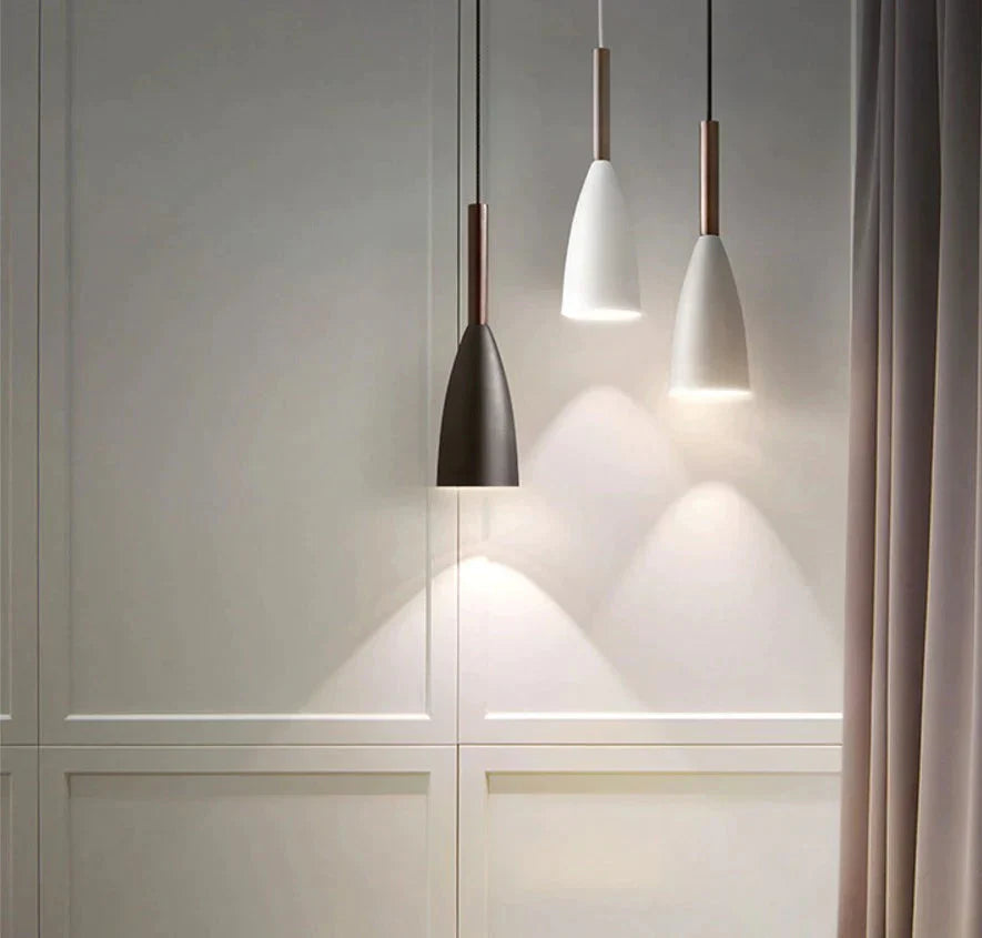 Wood Pendant Lights E27 Led Modern Hanglamp Nordic Lamp Living Room Restaurants Kitchen Dining Bar