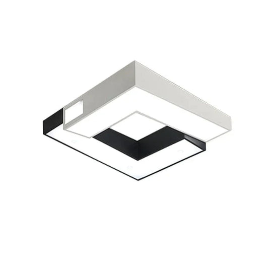 Modern Square Led Ceiling Lights For Living Room White Celling Lamps Bedroom Lighting Fixture