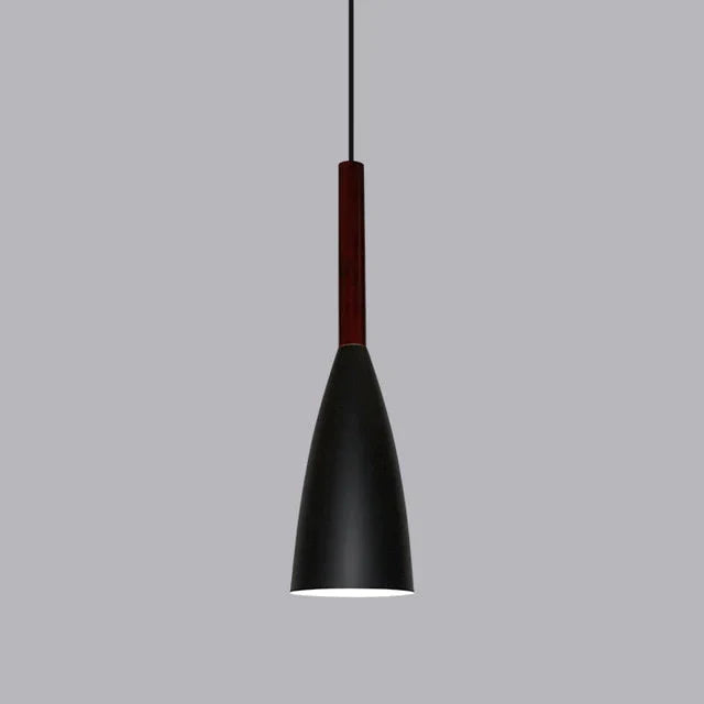 Wood Pendant Lights E27 Led Modern Hanglamp Nordic Lamp Living Room Restaurants Kitchen Dining Bar