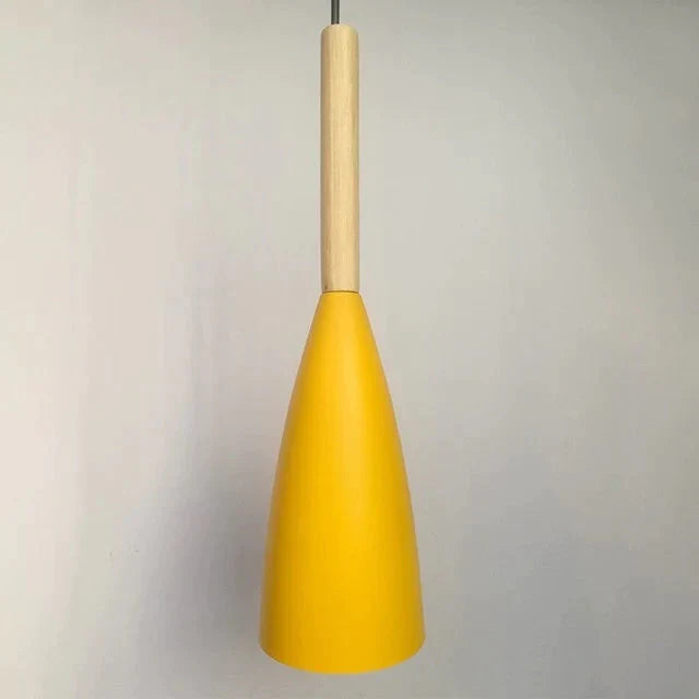 Wood Pendant Lights E27 Led Modern Hanglamp Nordic Lamp Living Room Restaurants Kitchen Dining Bar