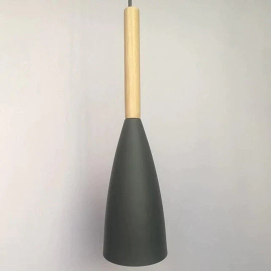 Wood Pendant Lights E27 Led Modern Hanglamp Nordic Lamp Living Room Restaurants Kitchen Dining Bar