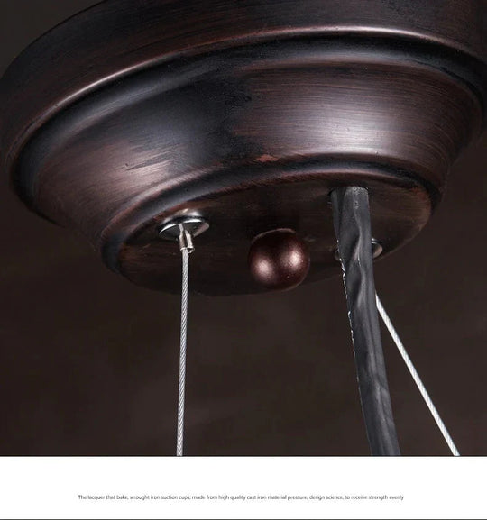 Rocco - Retro Vintage Spiral Spring Industrial Hanging Pendant Light