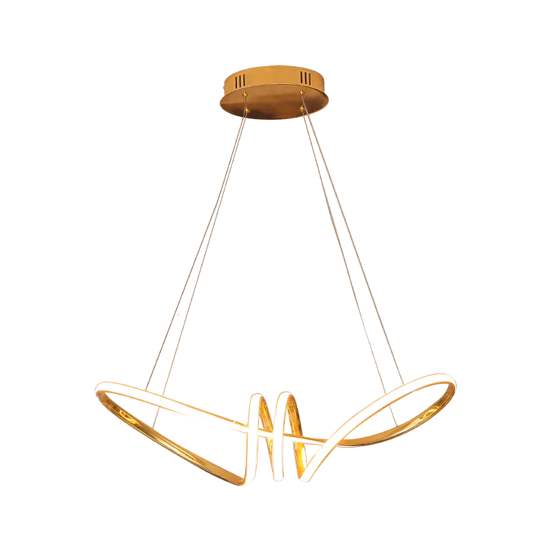 Chrome Gold Plated Hanging Pendant Lights For Dining Room Kitchen Home Deco Lamp Fixture Free