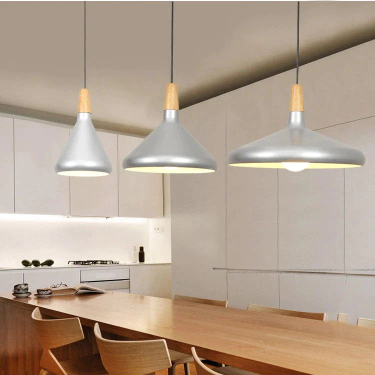 Creative Restaurant Living Room Solid Wood Chandelier Dining Table Bedroom Bedside Aisle Balcony