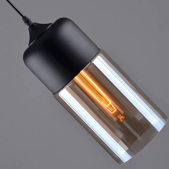 Nordic Modern Loft Hanging Glass Pendant Lamp Fixtures E27 E26 Led Lights For Kitchen Restaurant