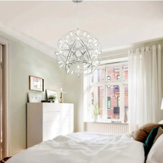 Industrial Loft Iron Ball Sparking Pendant Light Led G4 Modern Nordic Hanging Lamp For Living Room