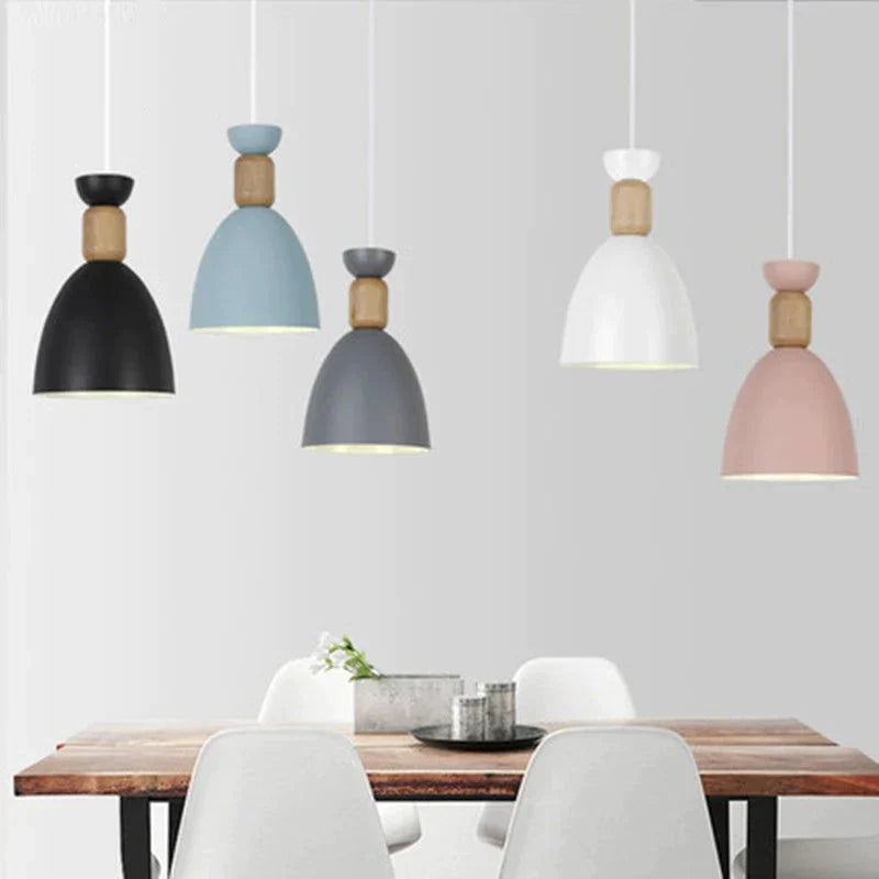 Nordic Light Pendant Lamp Home Table Loft Decor Hanging Lamps Ceiling Luminaire Modern Kitchen