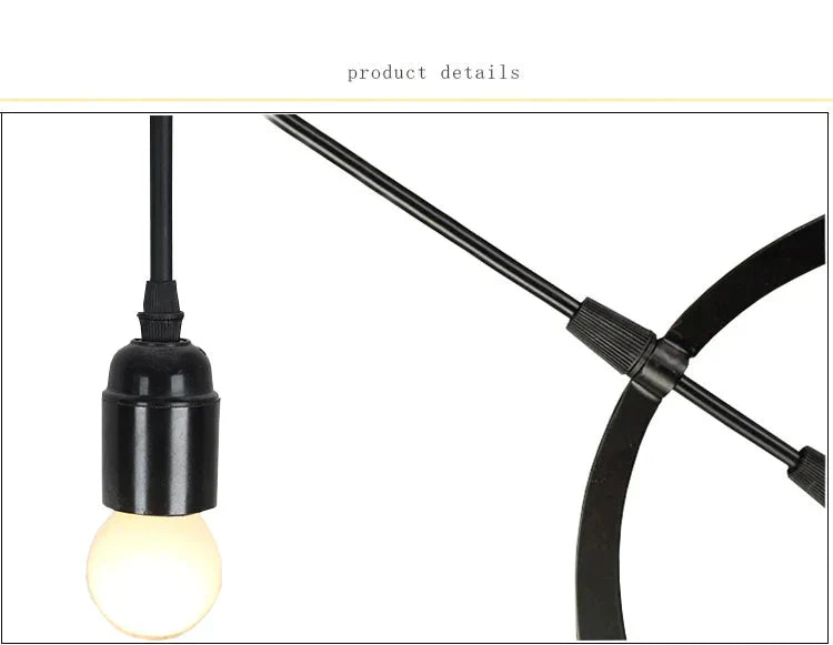 Pendant Lights Modern Kitchen Lamp Dining Living Room Shop Capital Alphabet Letter