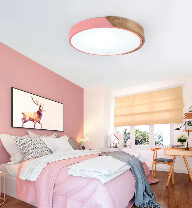 Dimmable Led Ceiling Lights 5Cm Ultra Thin Modern Lamp Nordic Living Room Bedroom Plafonnier