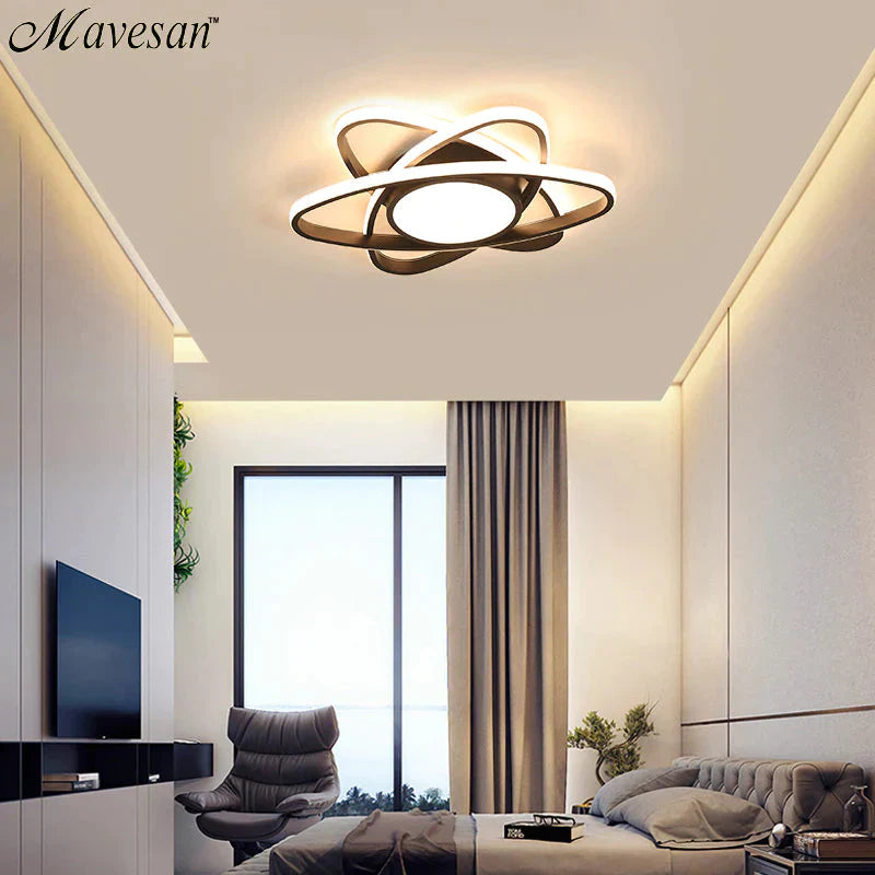 New Modern Led Ceiling Light For Living Room Bedroom Dining Aluminum Body Indoor Home Lamp Lighting