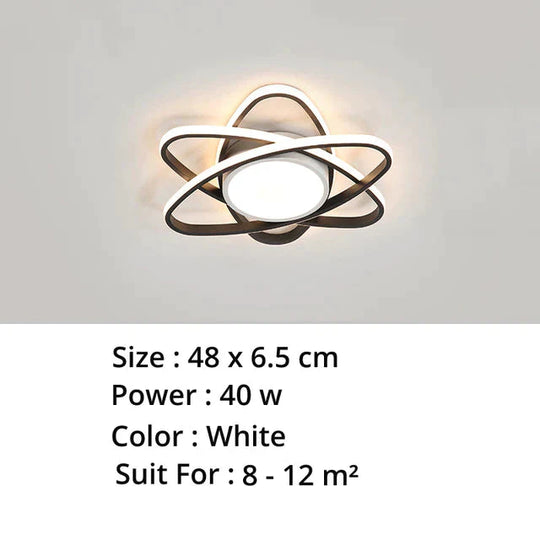 New Modern Led Ceiling Light For Living Room Bedroom Dining Aluminum Body Indoor Home Lamp Lighting