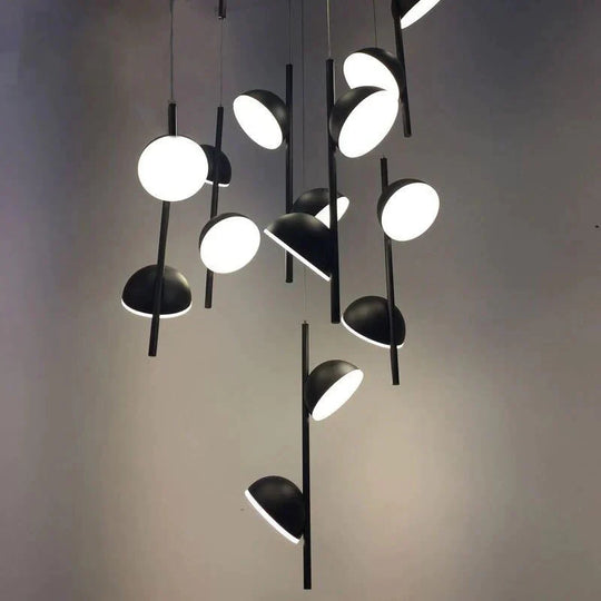 Postmodern Creative Pendant Lamp Bedside Chandelier Dining Room Living Hanging Light Led Suspension