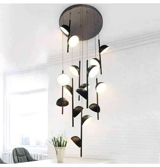 Postmodern Creative Pendant Lamp Bedside Chandelier Dining Room Living Hanging Light Led Suspension