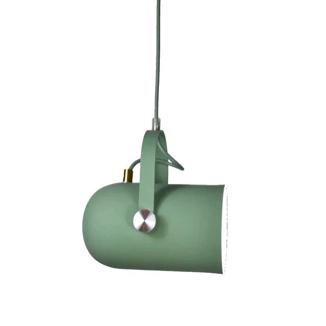 Nordic Modern E27 Pendant Light Single Headlights Lighting Decor Luminaire Droplight Lamp Green /