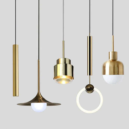 Creative Pendant Light Art Loft Dining Room Coffee Shop Hanging Lights Bar Bedside Led Indoor