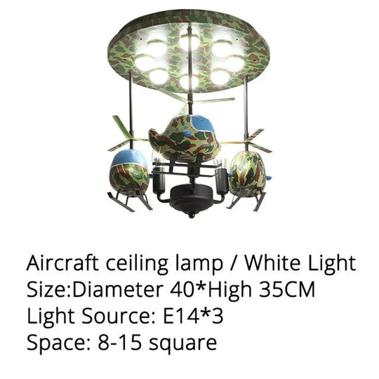 Chandeliers For Bedroom Room Bear Lamp 3/5/6 Heads Decorative Lampshade Baby Child With Remote
