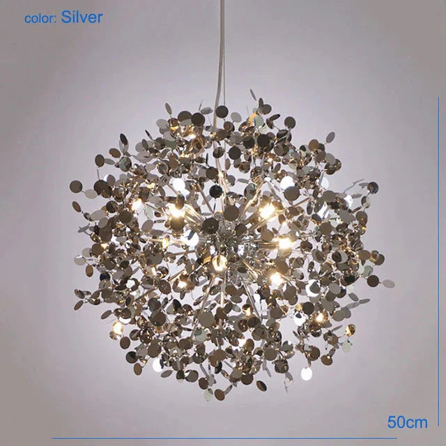 Pendant Light Stainless Steel Shade Dining Room Led Lamps Foyer Modern Golden Lighting Restaurant