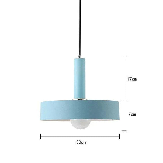 Nordic Macarons Pendant Lights E27 Led Modern Creative Hanging Lamp Design Diy For Bedroom Living