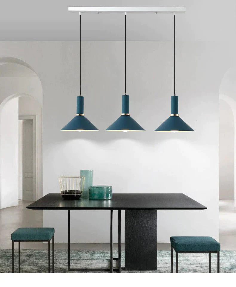 Nordic Macarons Pendant Lights E27 Led Modern Creative Hanging Lamp Design Diy For Bedroom Living