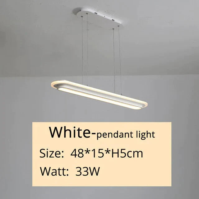 Pendant Lights For Living Hallway Corridor Dining Room Lighting Lamp Modern New Fixture White Black