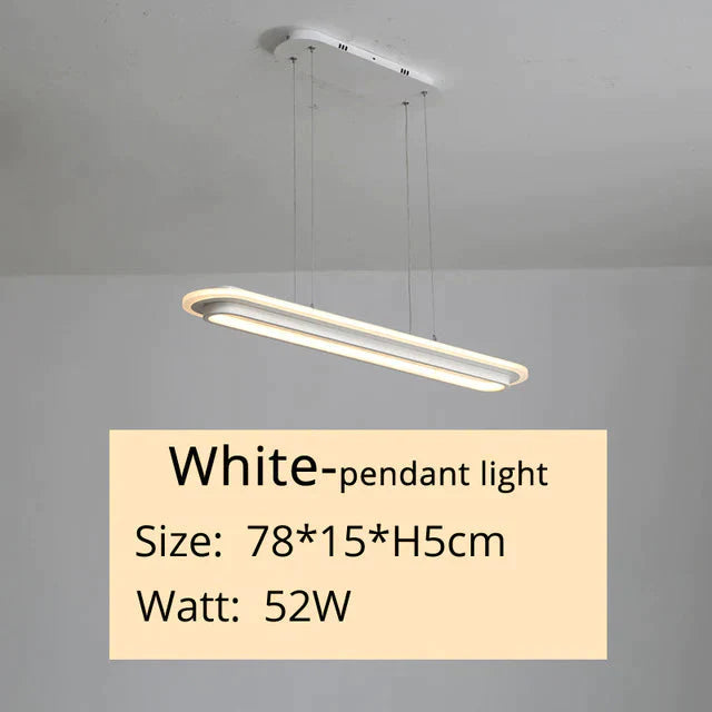 Pendant Lights For Living Hallway Corridor Dining Room Lighting Lamp Modern New Fixture White Black