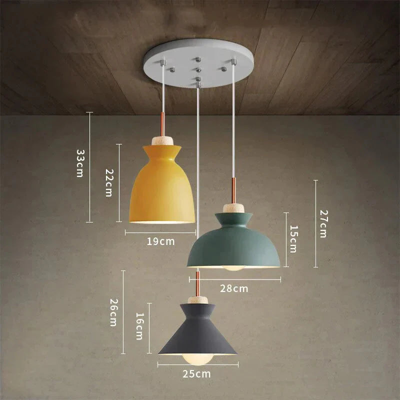 Nordic Simple Modern Bedroom Personality Bar Creative Wrought Iron Color Dining Restaurant