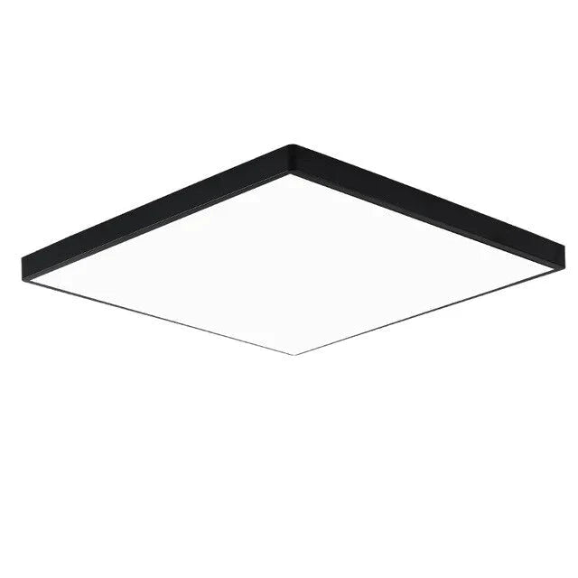 Led Ceiling Light Acryl Alloy Modern Lamp Living Room Lighting Round &amp; Square 3Cm Super Thin For