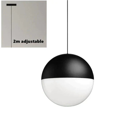 Bedside Modern Pendant Lamp Led Wire Suspension Lights Chandelier Loft Decor Kitchen Island Glass