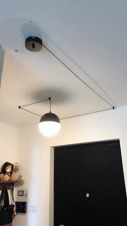 Bedside Modern Pendant Lamp Led Wire Suspension Lights Chandelier Loft Decor Kitchen Island Glass